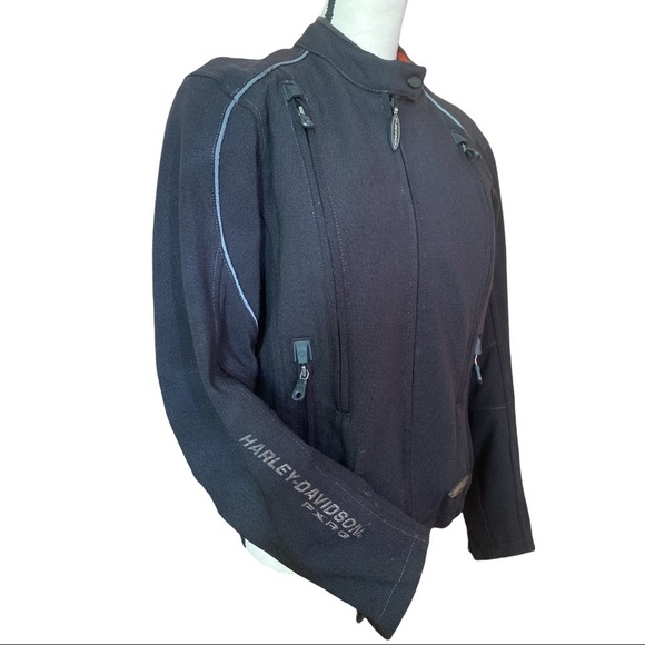 Harley Davidson Women's FXRG motorcycle Riding Jacket size 4-6 - Picture 3 of 16